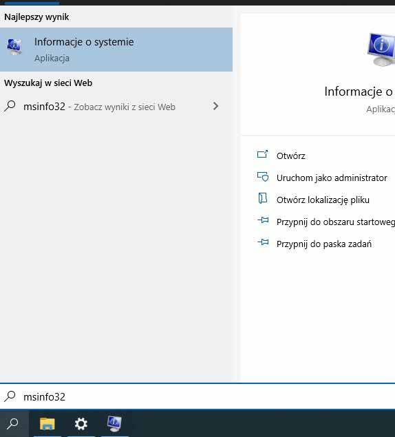 Windows 10 Sprawdź czy system został zainstalowany z Bios czy z UEFI